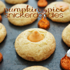 Pumpkin Spice Snickerdoodles