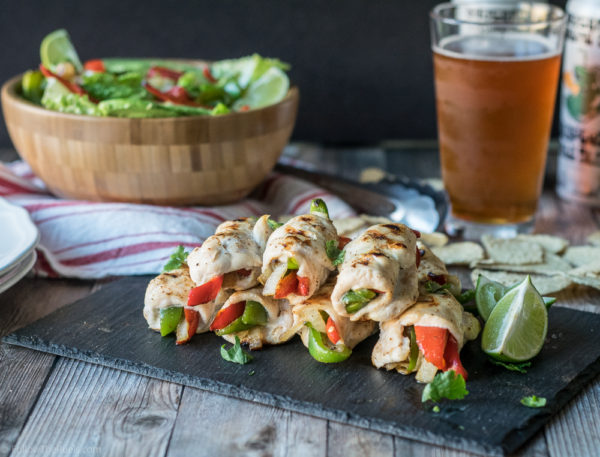 Chicken Fajita Roll Ups