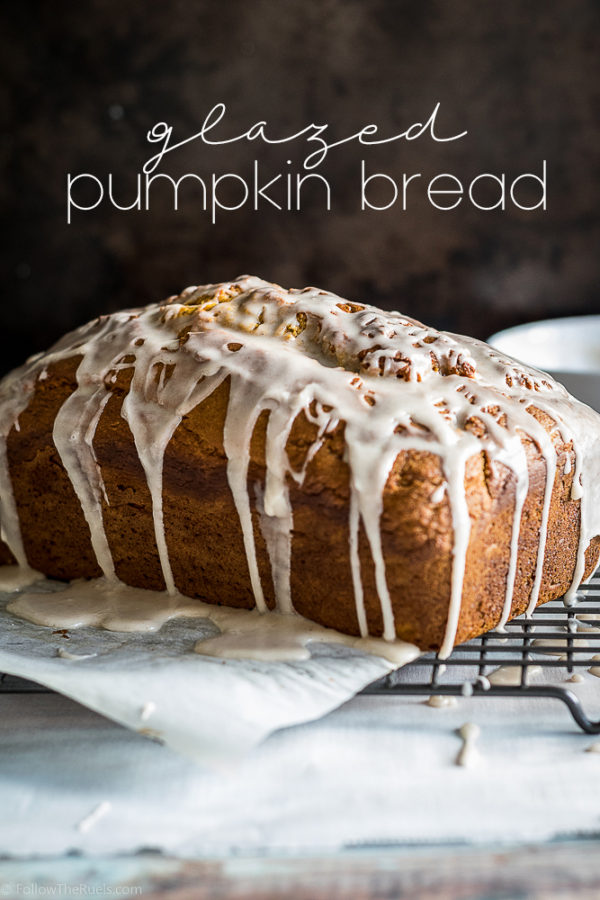 Glazed Pumpkin Bread