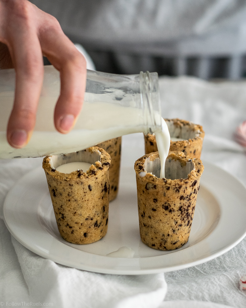 Milk and Cookie Cups