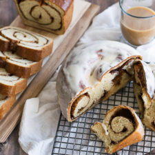 Cinnamon Roll Bread (Two Ways!)