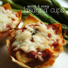 Lasagna Cups