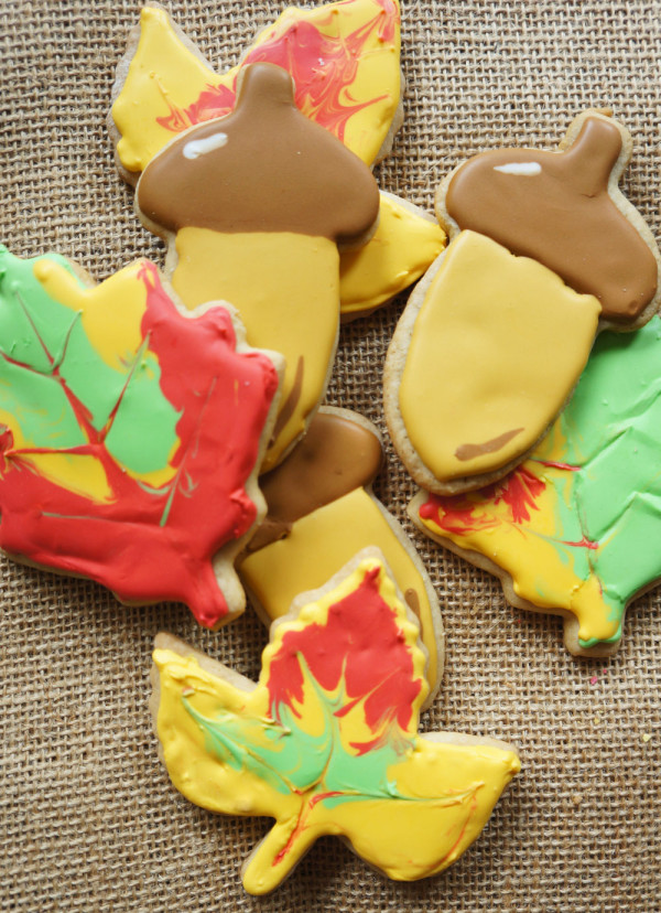 Fall Brown Sugar Cookies