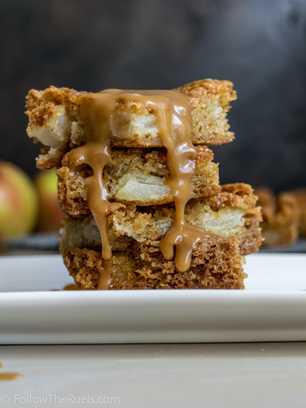 Caramel Apple Bars-7