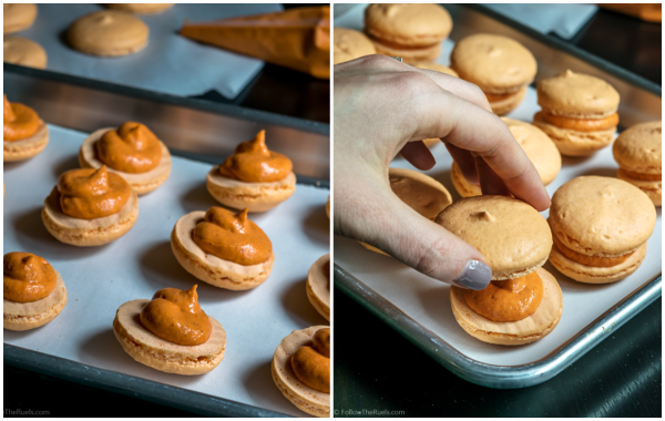 Pumpkin Spice Macarons 1