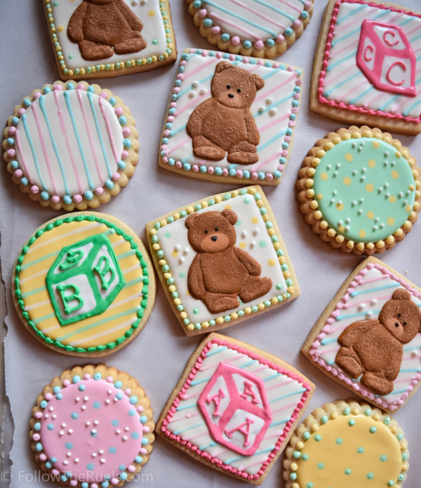 Teddy Bear Cookies-5