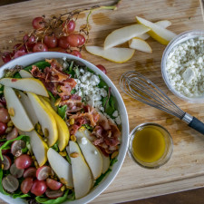Pear and Bacon Salad