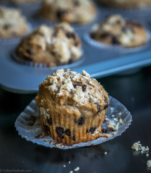 Whole Wheat Chocolate Chip Muffin-3