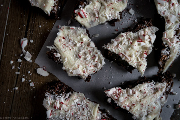 Peppermint Bark Brownies-7