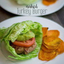 Naked Turkey Burger