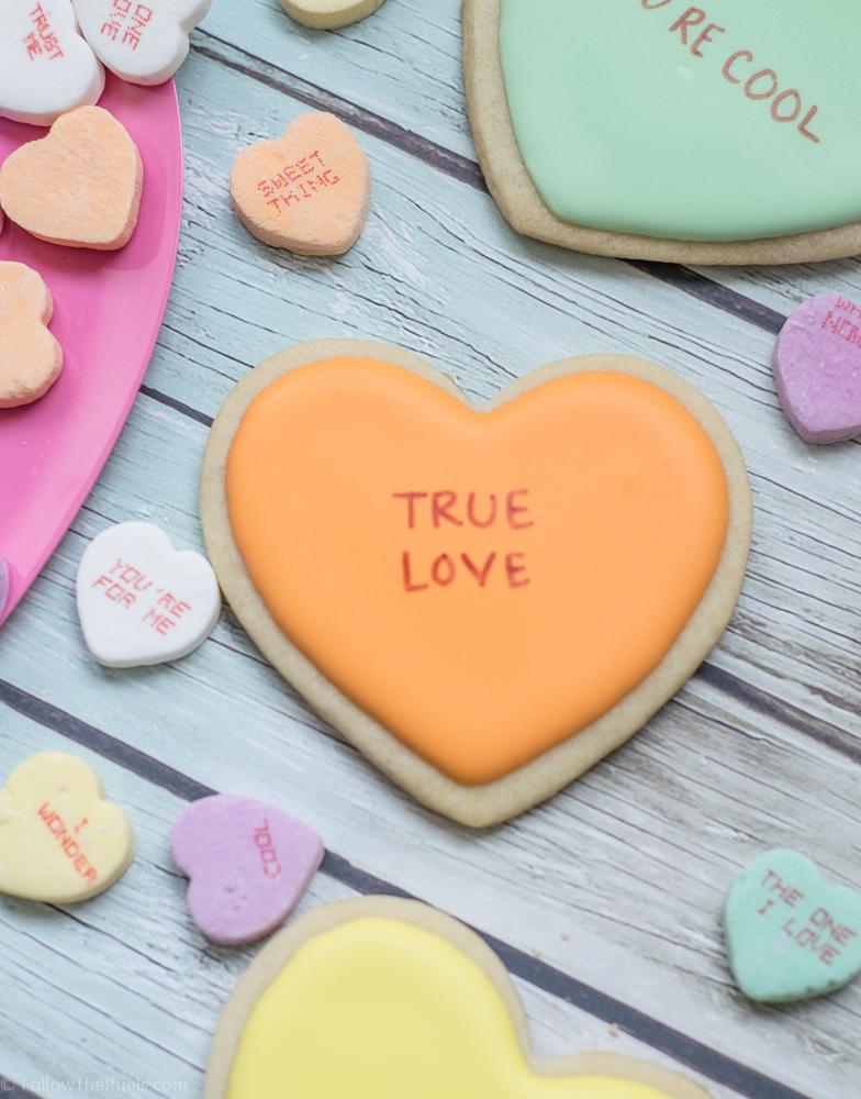 Conversation Heart Cookies-11