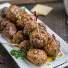 The Best Glazed Cocktail Meatballs