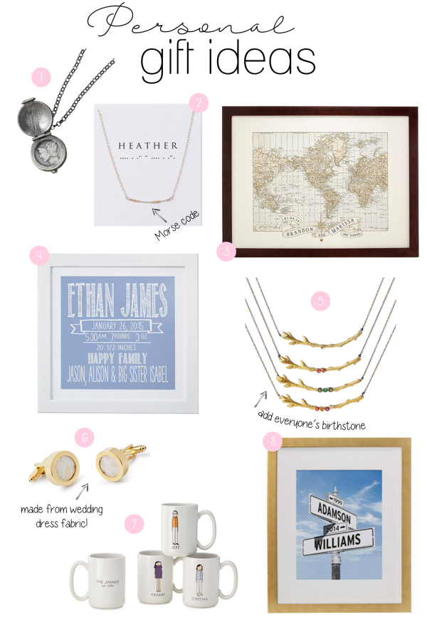 Personalized Gift Ideas