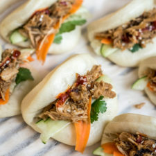 Chinese Pulled Pork Steamed Buns (Bao Buns)