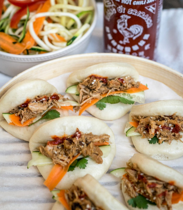 Chinese Pulled Pork Steamed Buns (Follow the Ruels)