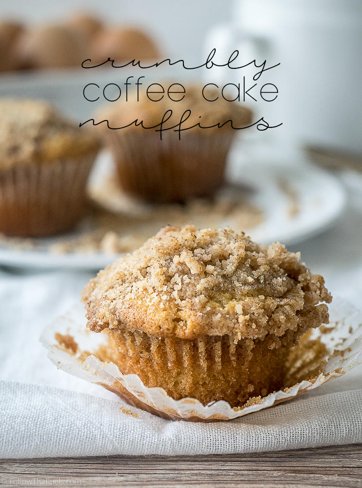 Crumbly Coffee Cake Muffin Recipe 