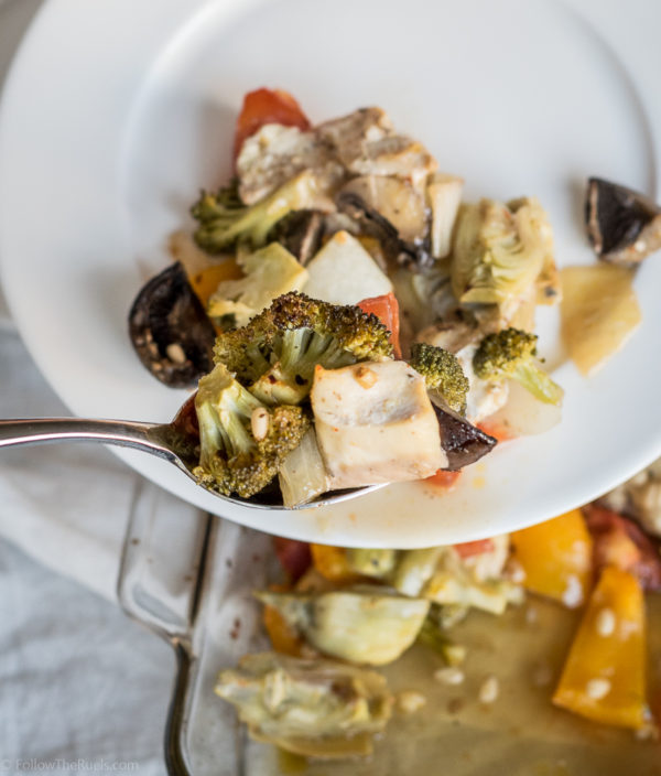 Paleo Mediterranean Chicken Bake