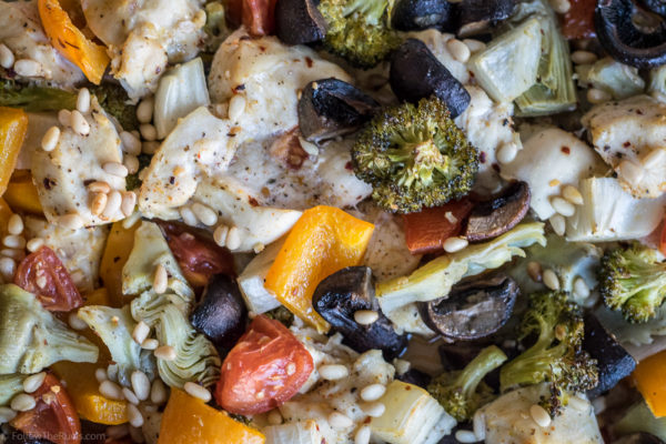 Healthy Mediterranean Chicken Bake