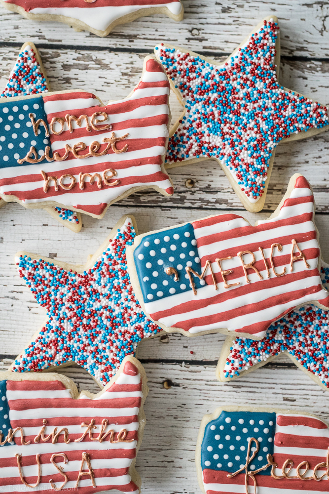 4th of July Cookies