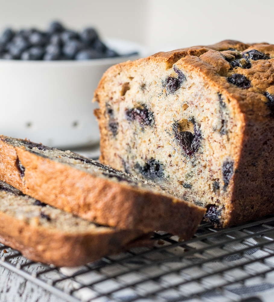 Blueberry Banana Bread-8