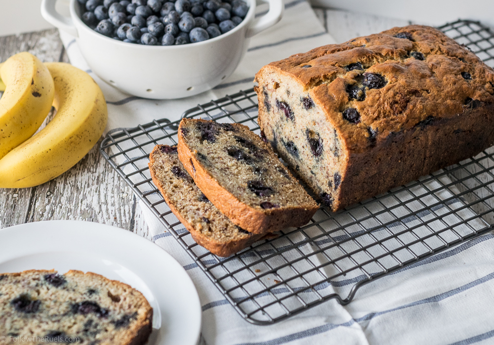 Blueberry Banana Bread-9