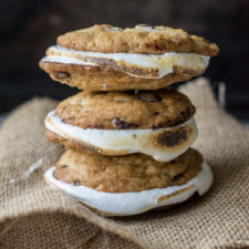 Chocolate Chip Cookie S’mores