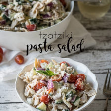 Tzatziki Pasta Salad