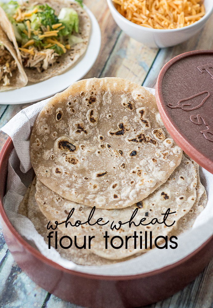 Whole Wheat Flour Tortillas