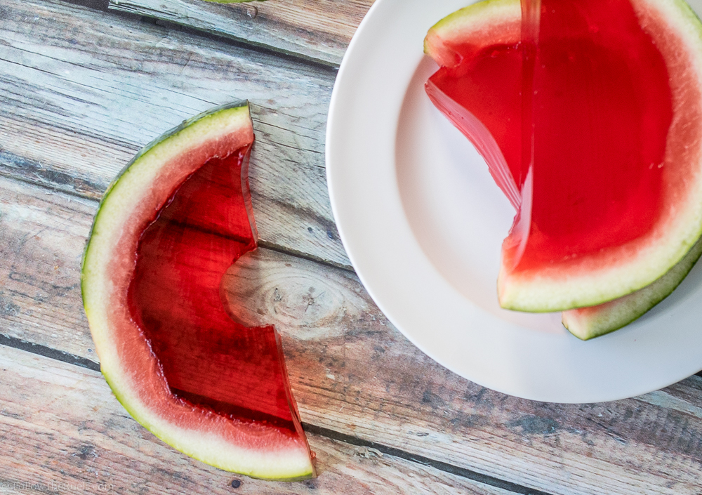 Watermelon Jello Shot Slices