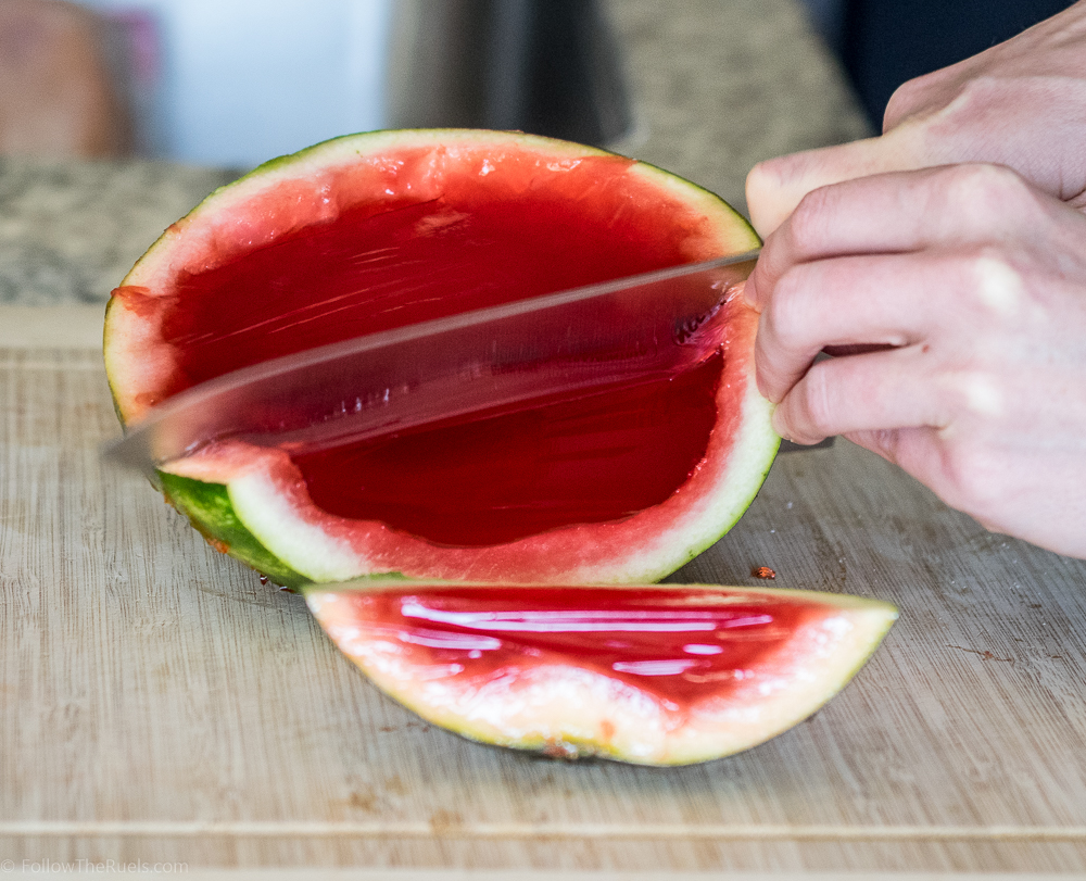 Watermelon Jello Slices