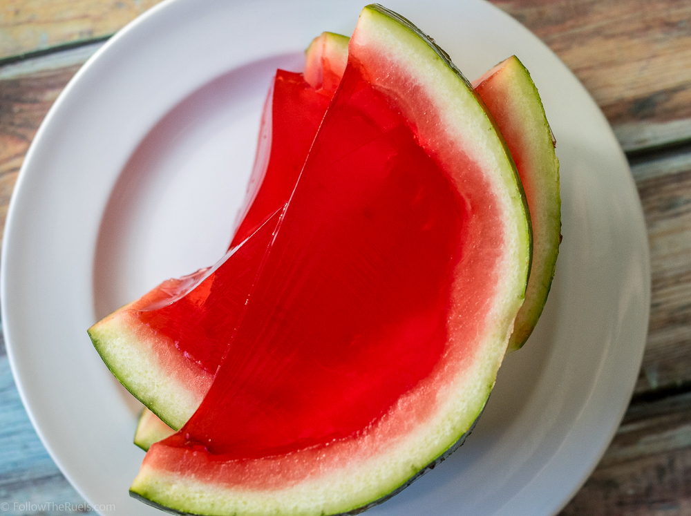 Watermelon Jello Shot Slices