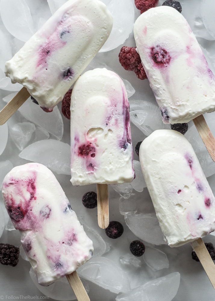 Healthy Greek Yogurt Pops