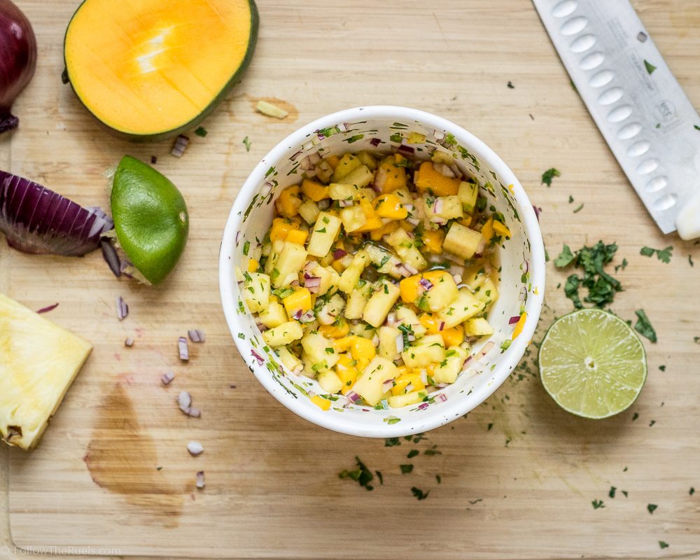 Pineapple Mango Salsa