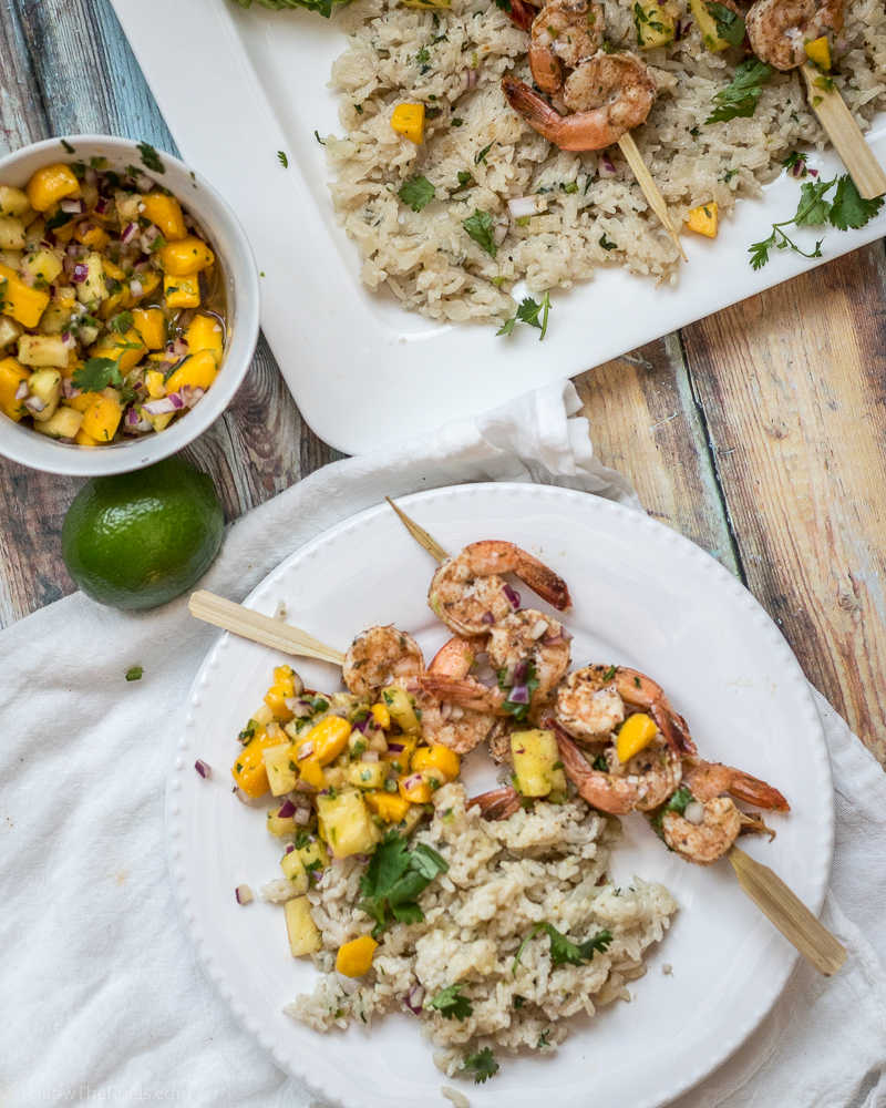 Jamaican Jerk Shrimp and Rice