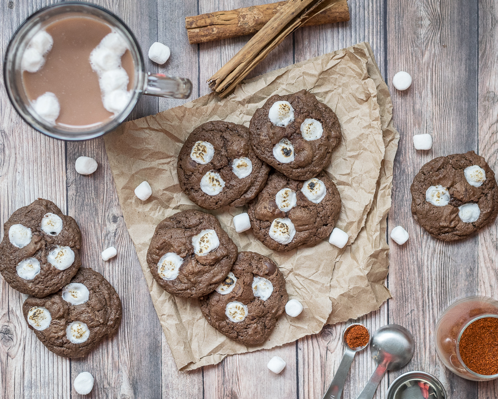 Mexican Hot Chocolate Cookies