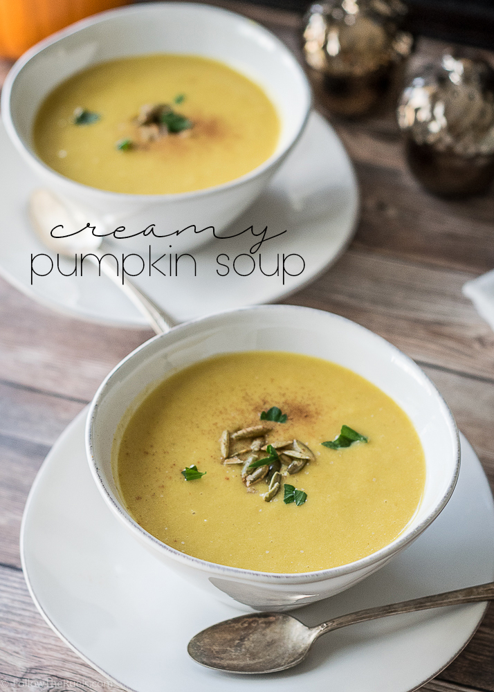 Creamy Pumpkin Soup