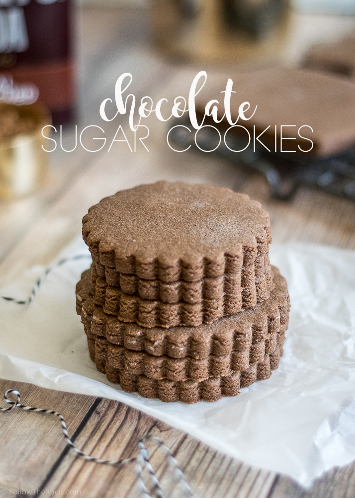 Chocolate Sugar Cookies