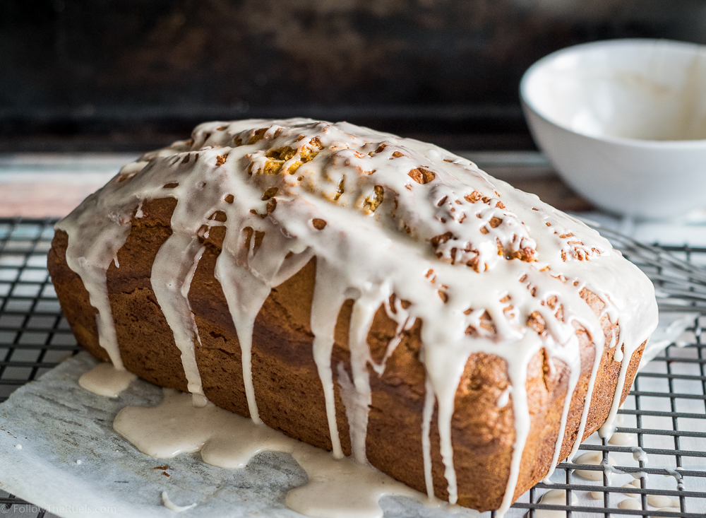 Glazed Pumpkin Bread