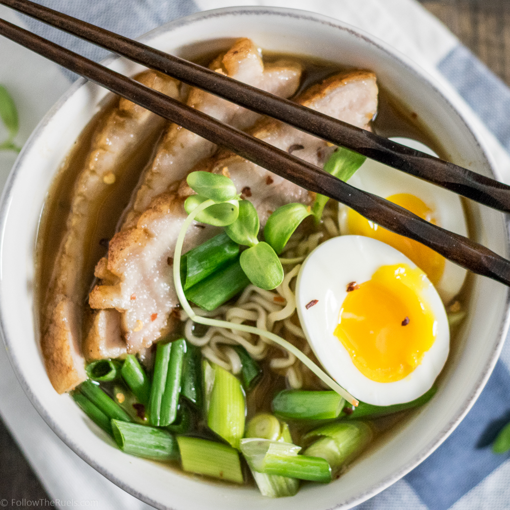 Pork Belly Ramen Bowl