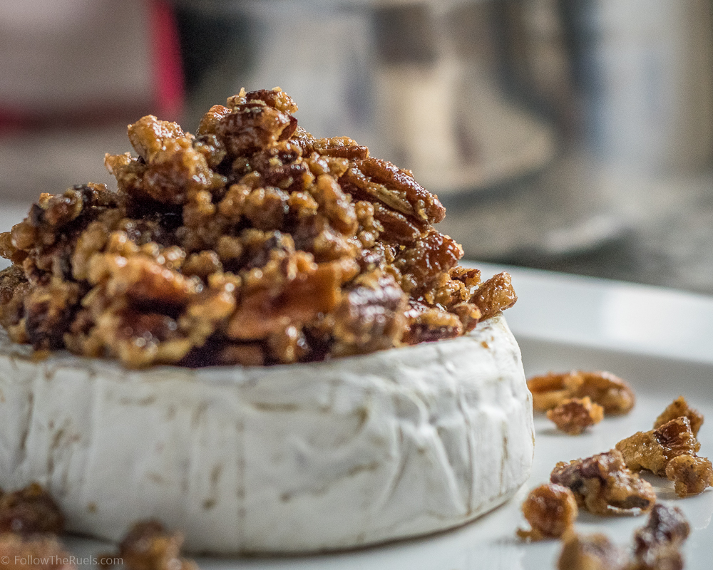 Maple Pecan Baked Brie