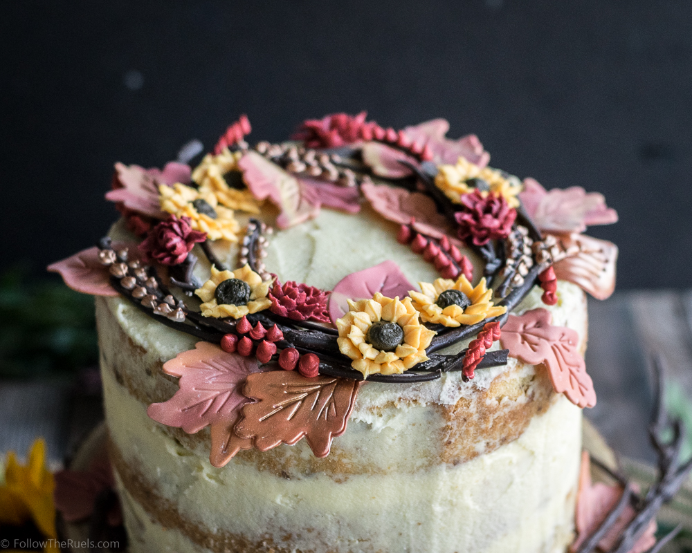 Autumn Wreath Cake