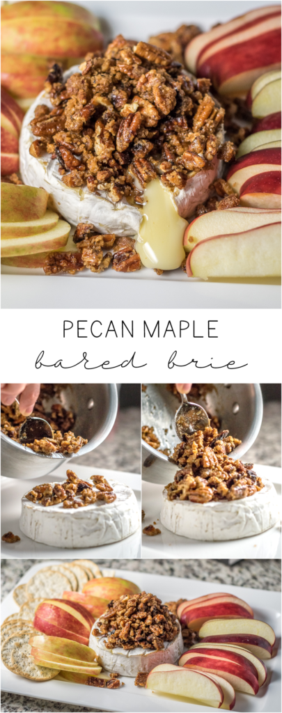 Pecan Maple Baked Brie | Follow the Ruels