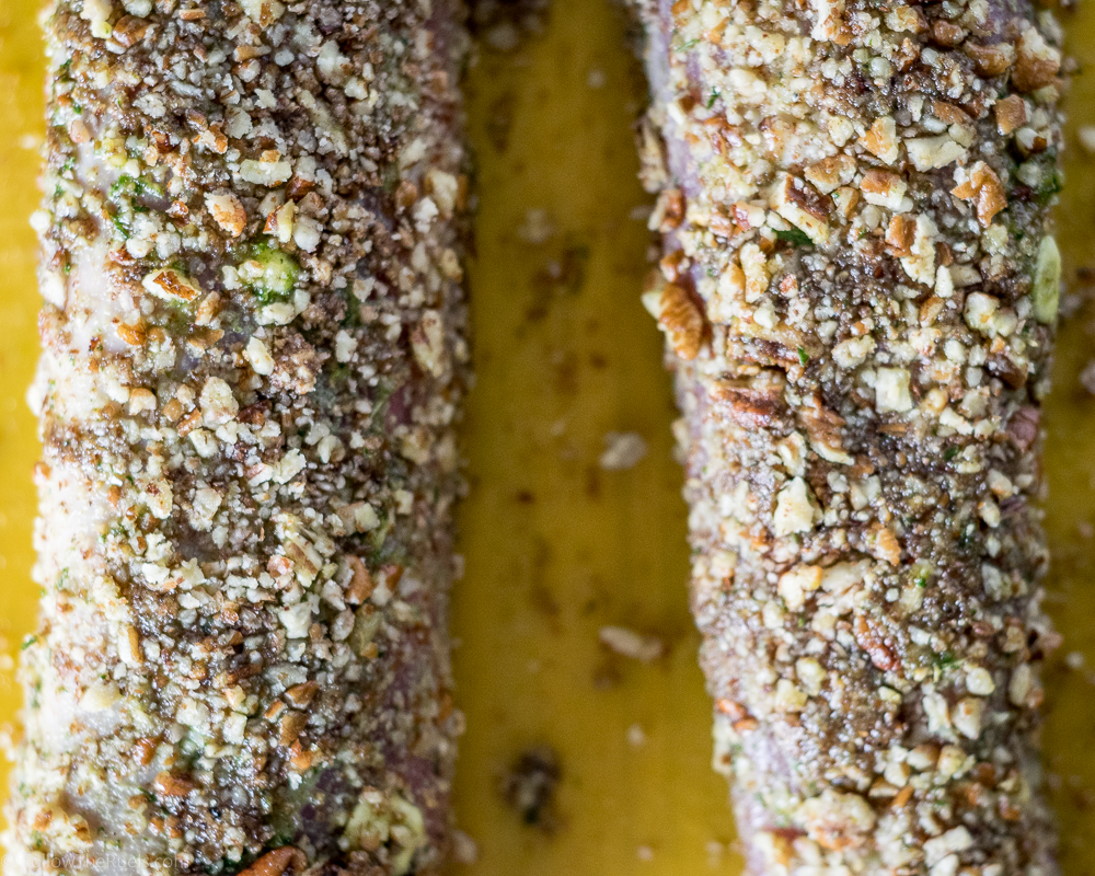 Pecan and Herb Crusted Pork