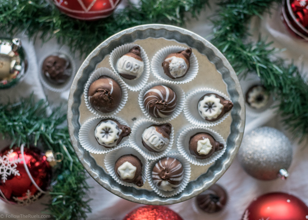 Christmas Ornament Oreo Truffles