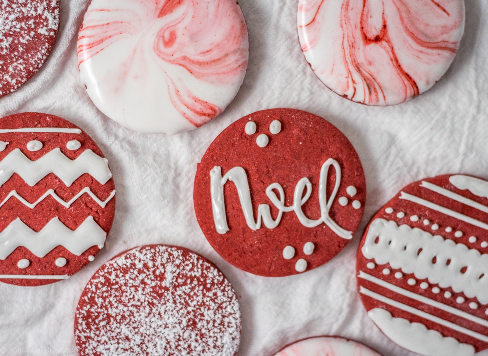 Red Velvet Christmas Cookies