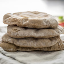 Homemade Whole Wheat Pita Bread