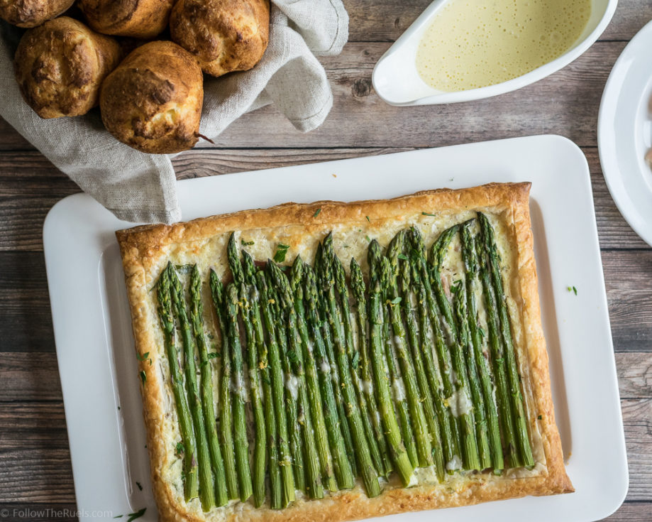 Asparagus Prosciutto Tart