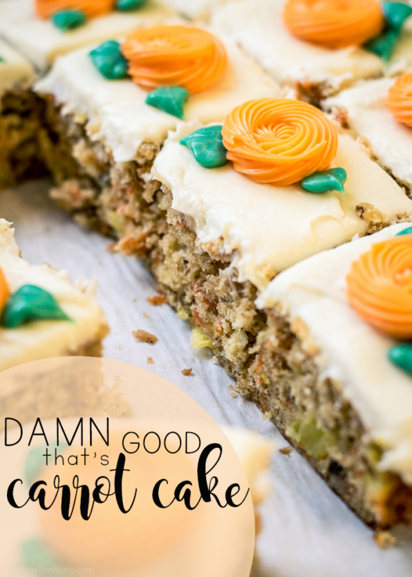 The best carrot cake you will ever make!