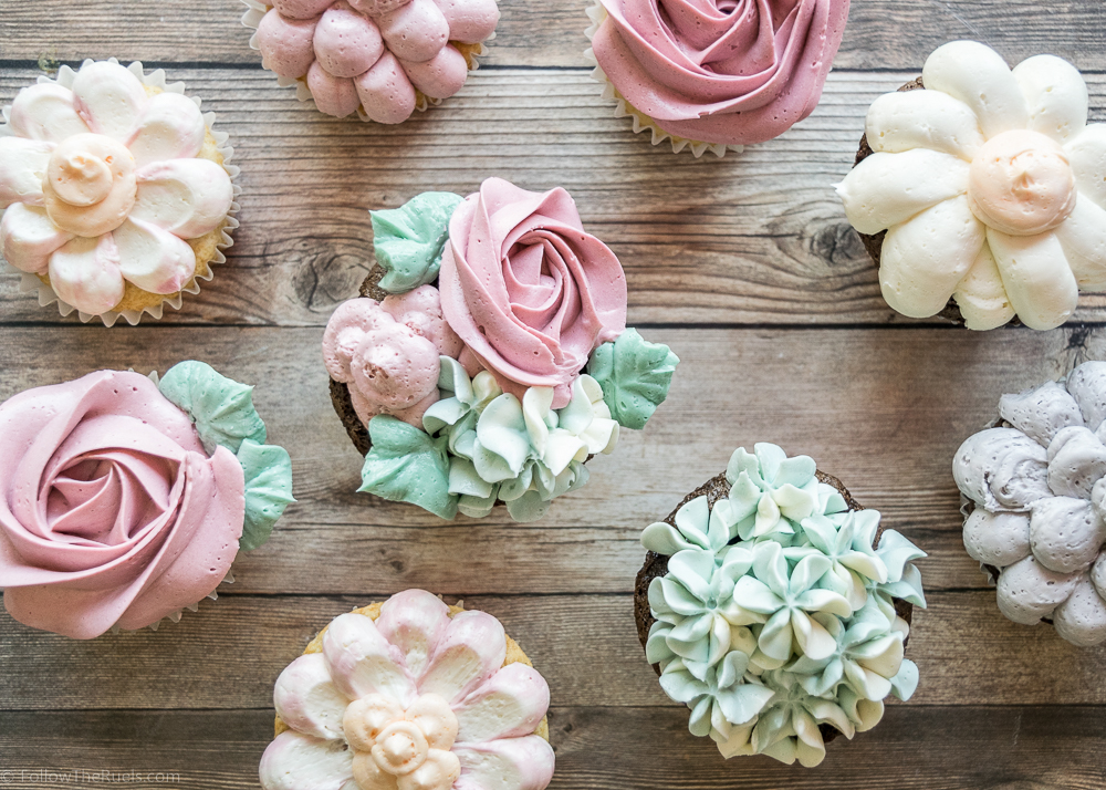 How to Make Floral Inspired Cupcakes