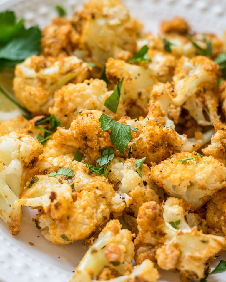 Roasted Tahini Cauliflower